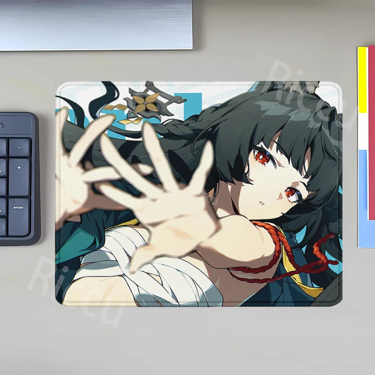 Mouse Pad Zenless Zone Zero Vivian Hoshimi Miyabi Ellen Joe Small Size Mousepad ZZZ Office accessories overlock teclado Desk Mat