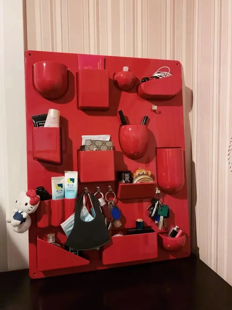 Wall Holder Offices Kitchens Organizer Desktop Shelf Nordic Wall Storage Rack Organiser For Workshops Bathrooms Children's Rooms