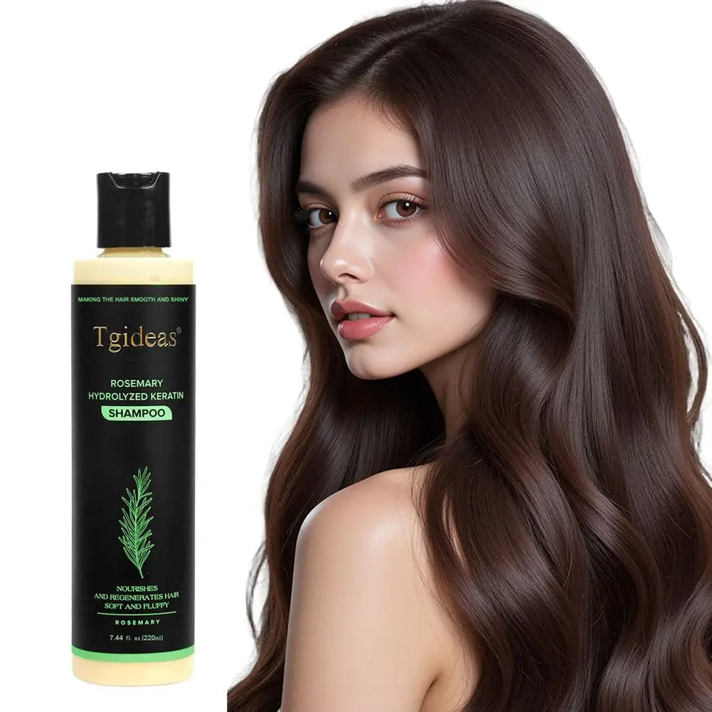 Tigdeas Rosemary Hair Shampoo Volumizing and Thickening Strengthening Oil Control Nourishes Repairs Hair Nourishing Shampoo