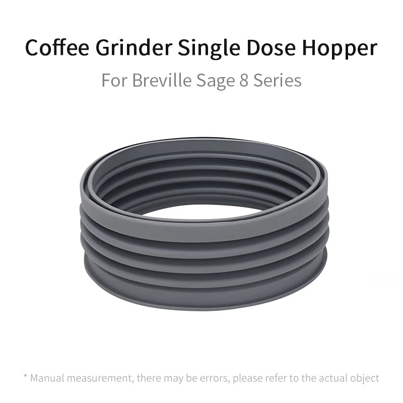 Coffee Beans Grinder Single Dose Hopper For Breville Sage 870 878 8Series Bellows Bin Blowing Espresso Machine Accessories Tools