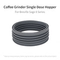 Coffee Beans Grinder Single Dose Hopper For Breville Sage 870 878 8Series Bellows Bin Blowing Espresso Machine Accessories Tools