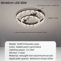 Ceiling Light LED Simple Modern Atmospheric Light Luxury Full Spectrum Eye Protection Room Lamp Use Suitable for Home Decoration