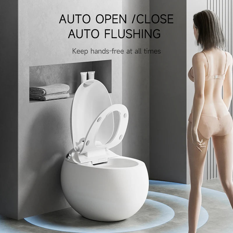 Innovative Smart Toilet with Stylish Advanced Seat Heating Function Unique User-Friendly Guaranteed Quality Floor Mounted Bowl