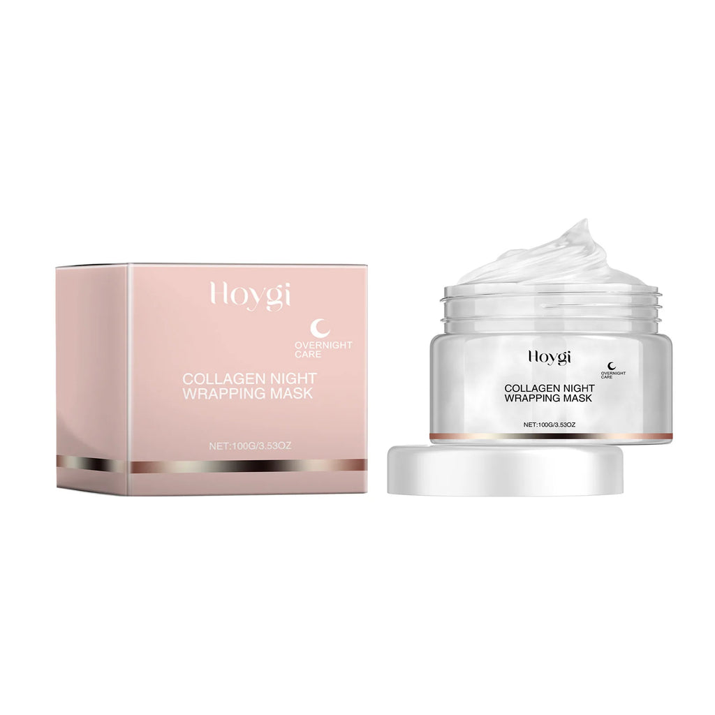 Collagen Mask Anti-aging Fade Fine Line Shrink Pores Firming Lifting Collagen Protein Skin Replenishment Moisturizing Jelly Mask