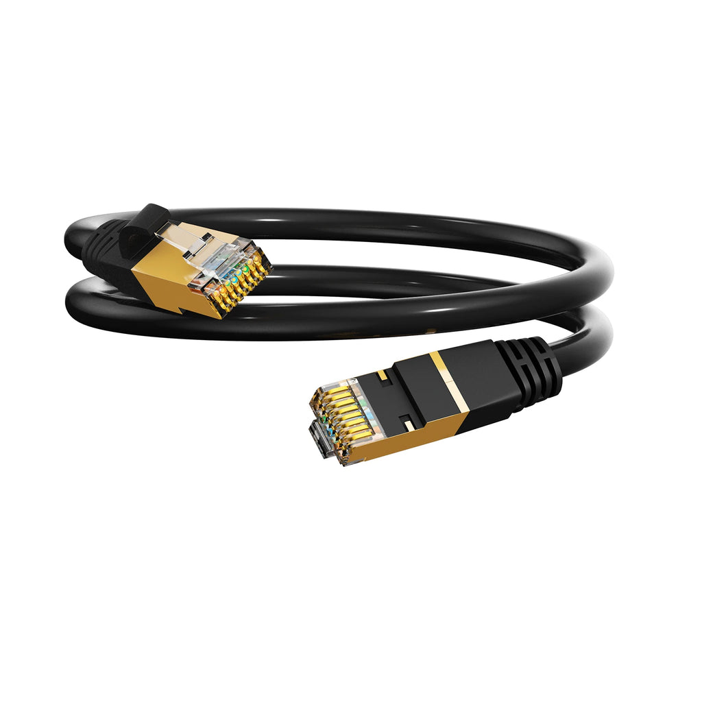 CAT 8 Ethernet Cable High Speed 0.3-30M 40Gbps 2000MHz Network Lan Cord RJ45 Shielded Indoor for Router PC PS5 Modem Xbox