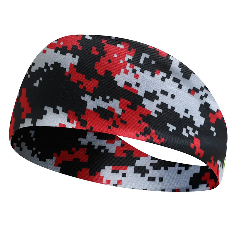 【X】1PCS Fitness Sweating Guide and Anti Sweating Band Running Headband Sports Sweating Absorbing Headband Hair Band