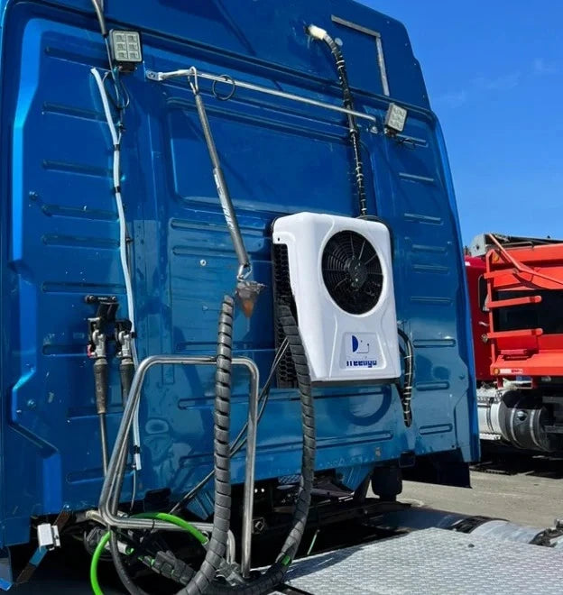 12/24 V 960w Auto Electric Air Conditioner Semi Truck Ac Camper Cooler Electric Split Air Condition for Marine Vessels,RV
