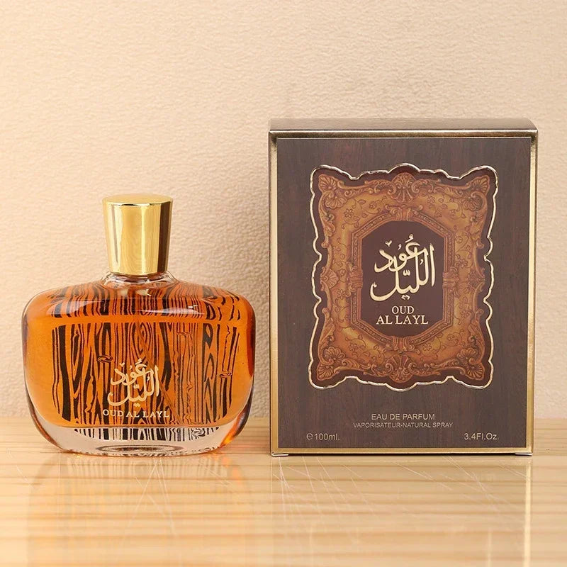 Arabian Luxury Eau de Parfum, Unisex Oud Woody Long Lasting Perfume,Leather Musk Sandalwood Scent, Strong Oriental Fragrance