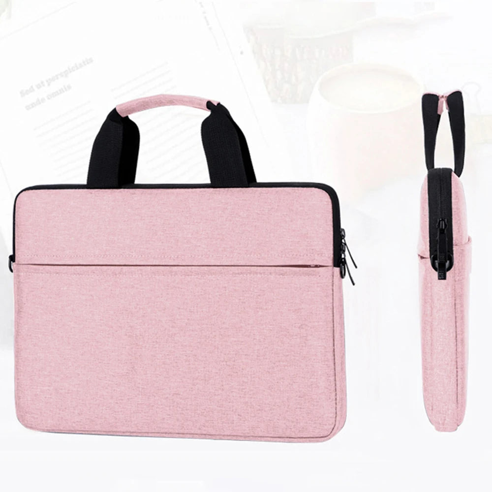 Laptop Bags Carrying Case for 13-15 inch Laptop and Tablet Shoulder Strap Durable Water-Repellent Fabric Business Casual School