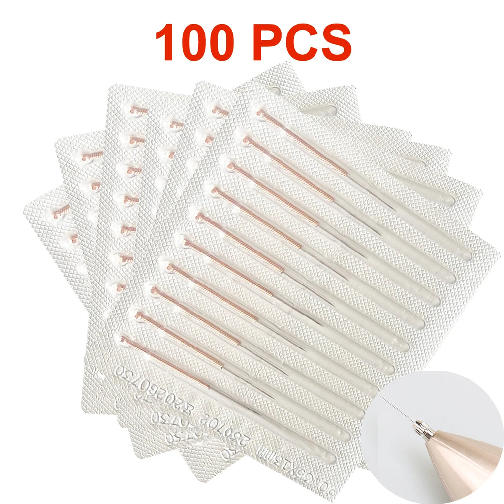 2000-100 pcs Plasma Pen Needles Tip For Spot Mole Freckle Tattoo Removal Point Pen Machine Beauty Equipment WholeSale