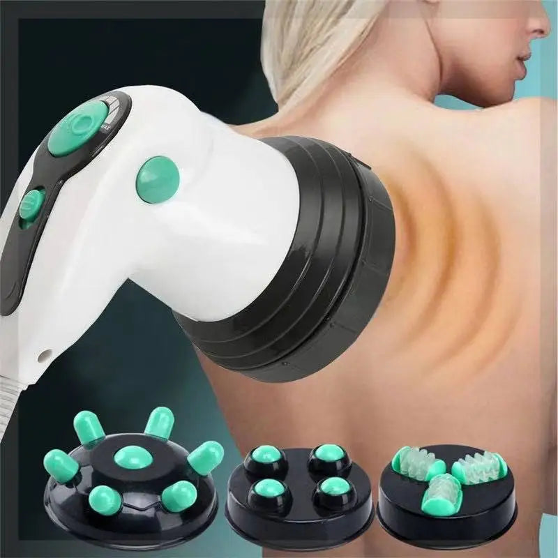 Body Electric Massager Anti Cellulite Portable Fat Slimming Health Care Massage Instrument Vibration Cervical Spine Neck Waist