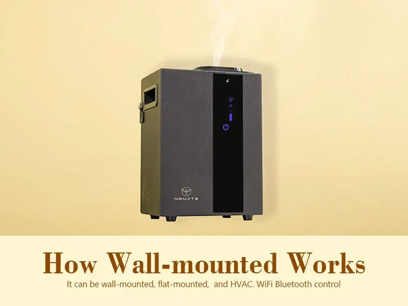 NAMSTE 4000m³ Essential Oil Diffuser Bluetooth Control HVAC Commercial Place Air Freshener Hotel Home 800ML Aroma Diffuser