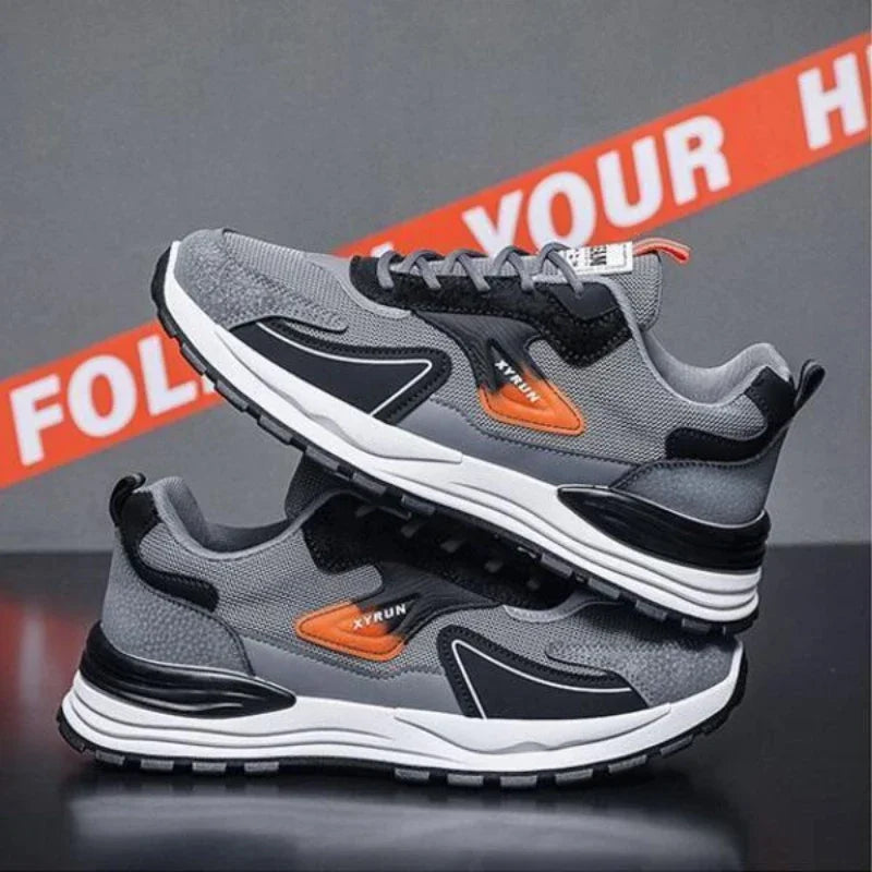 Men Sneakers Brand Breathable Running Shoes Anti-Slip Platform Sport Shoe Male Tenis Masculino Fashion Versatile Mesh