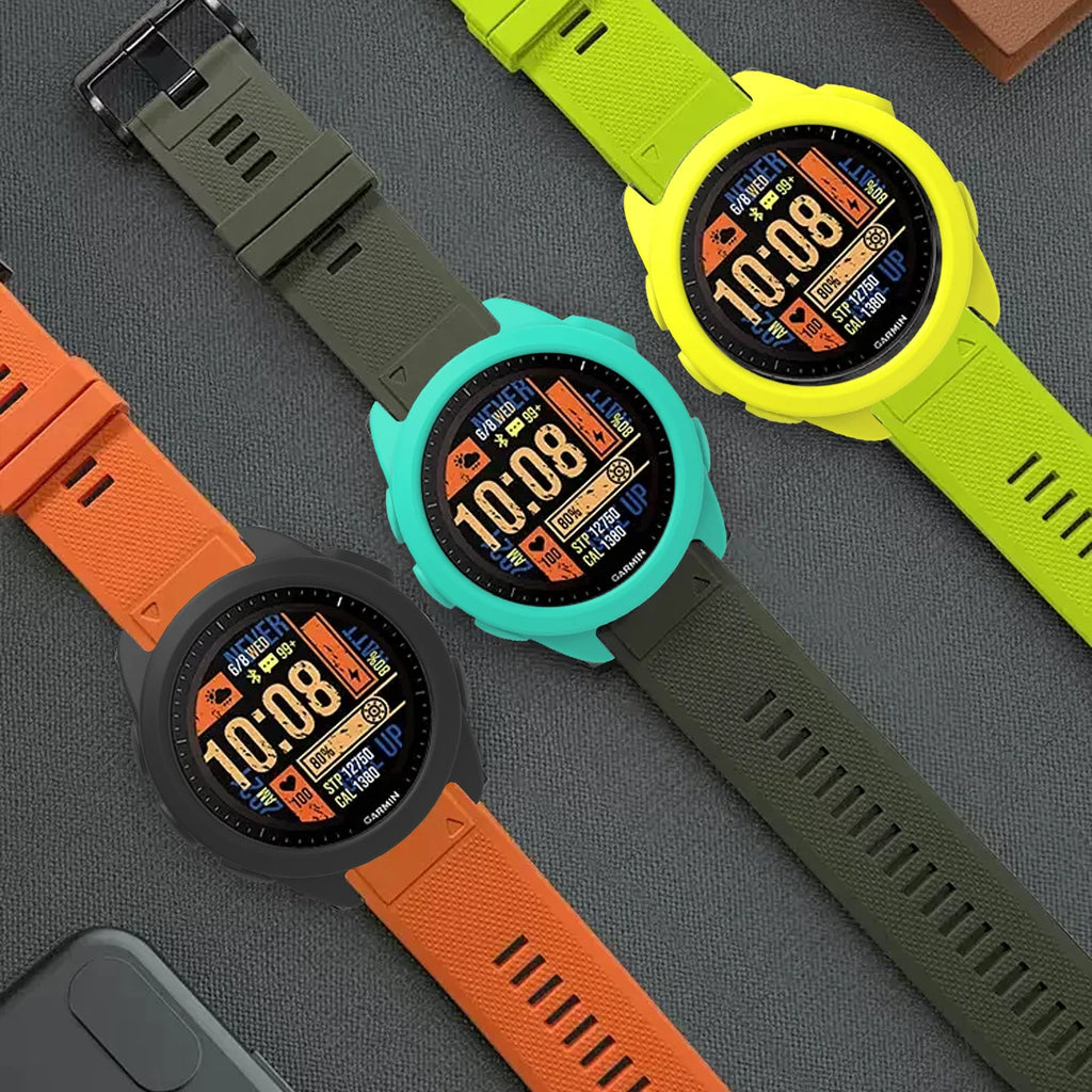 New For Garmin Forerunner 165 Silicone Protective Case Watch Shell Protector Soft and Durable Watch Decoration Accessories