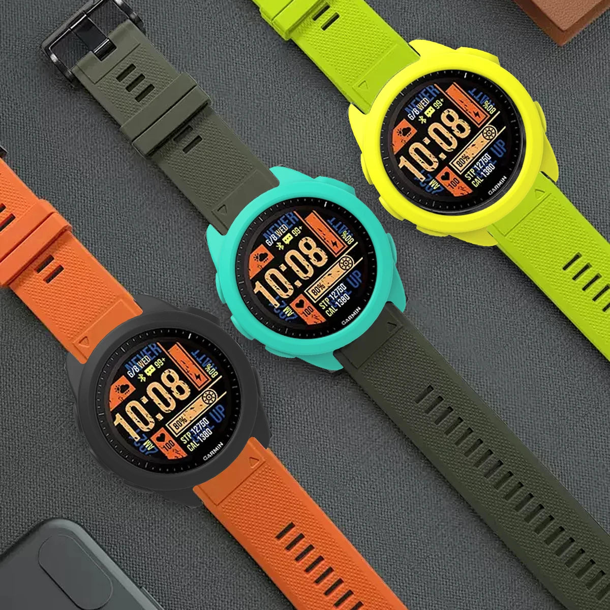 New For Garmin Forerunner 165 Silicone Protective Case Watch Shell Protector Soft and Durable Watch Decoration Accessories