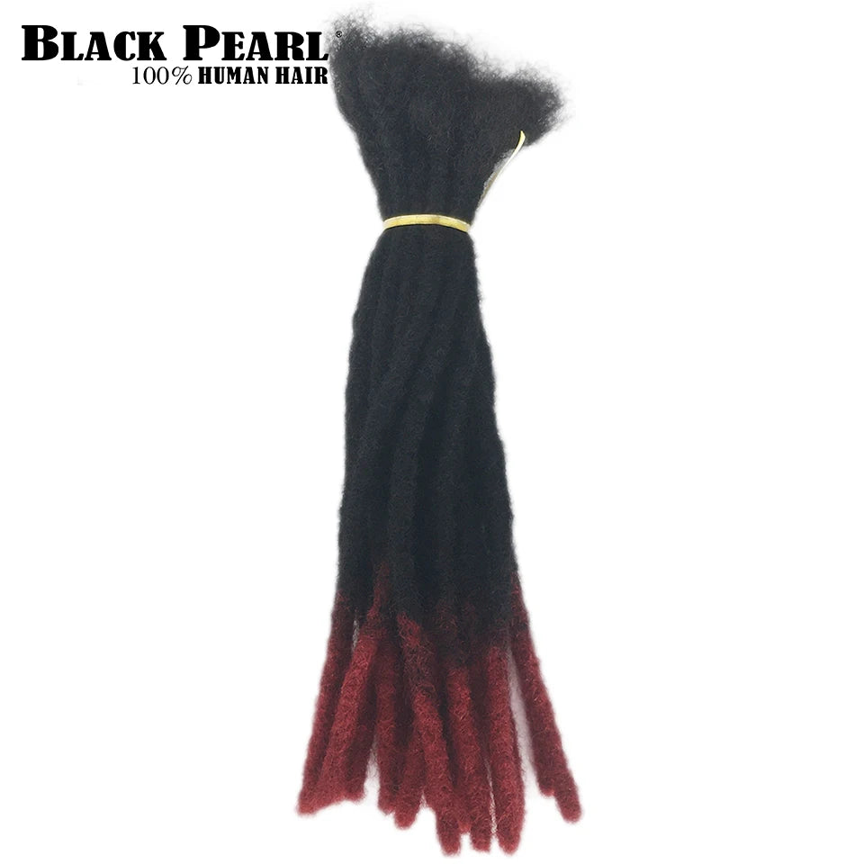 Human Hair Dreadlocks Loc Extensions Kinky Straight Wholesale Crochet Braids Brazilian Remy Hair Extensions 10 20 40 60 Strands