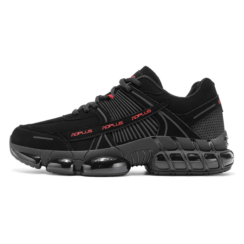 Men Sports Shoes Light Anti Slip Rebound Flat Bottom Outdoor Walking Leisure Shoes Autumn Fashion Versatile Running Shoes
