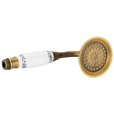 Bathroom Accessories Rose Gold Hand Shower Head High Pressure  Antique Water Output Antique Hand Shower Nozzle Water