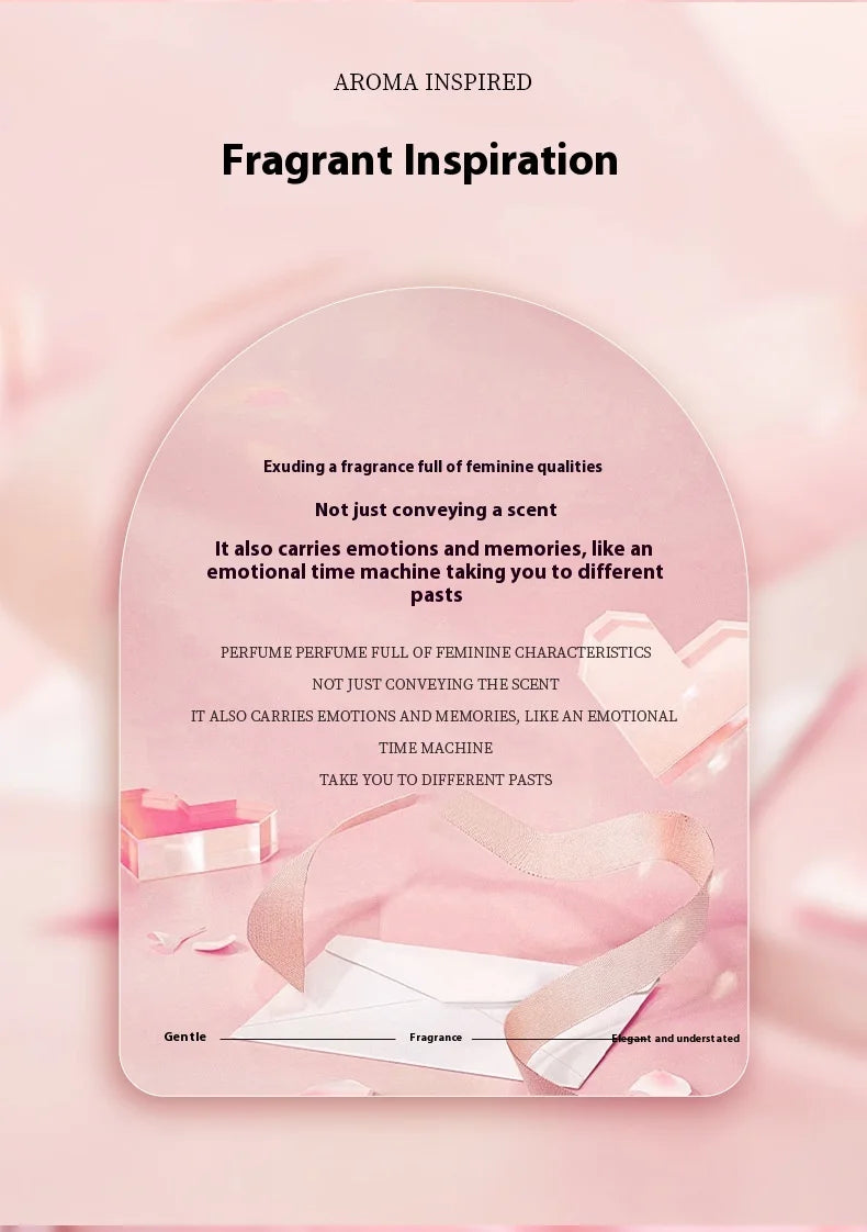 Brand Perfume Women Perfume Spray Flirting Pheromone Long Lasting Floral Fresh Romance Vibrant Light Fragrance Girl Dating Gift