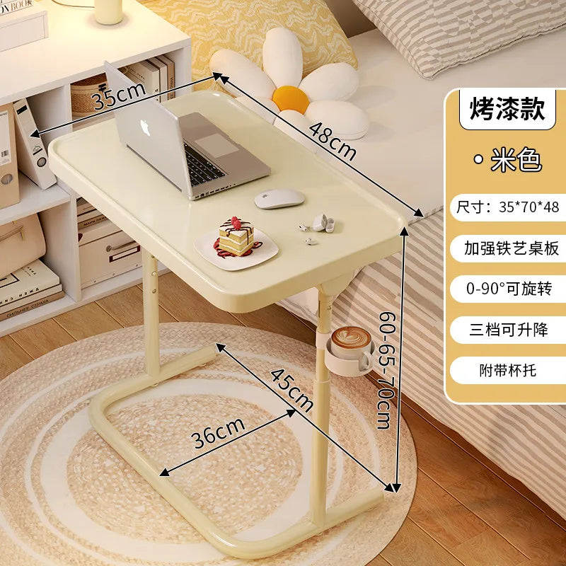 Mobile Modern Table Adjustable Workstations Side Small Coffee Table Apartment Occasional Mesa Centro Elevable Home Furniture