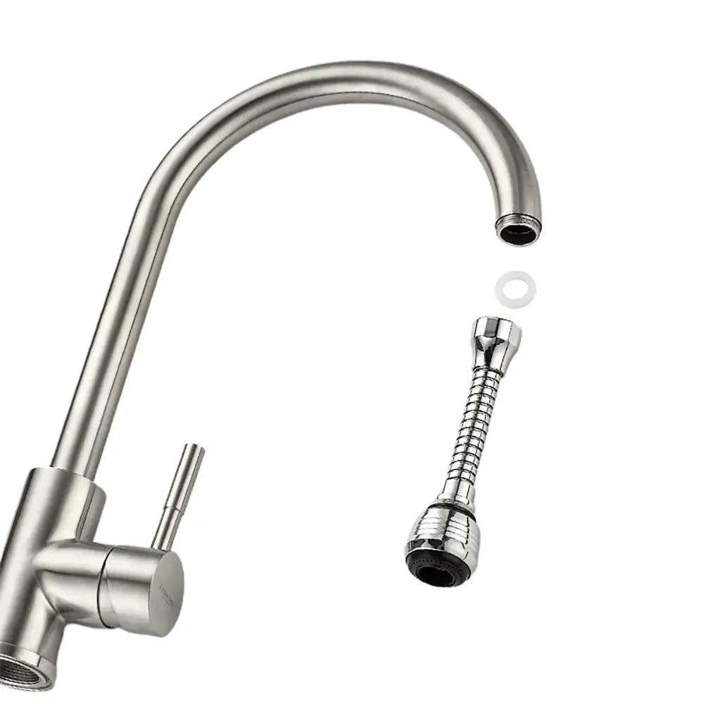 1Set Booster Nozzle Extender 360 Degree Faucet Water Saver Universal Rotating Bubbler Dual Mode Bathroom Kitchen Tools