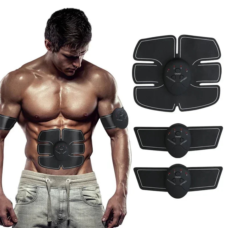 Wireless EMS Hip & Body Massager USB Rechargeable Electric Muscle Stimulator for Home Fitness Weight Loss Shaping Device