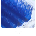 Colored Lashes Eyelash Extensions C/D/L/LU(M) Curl Mix 8-15mm Natural Soft Individual Green/Blue/Brown/Purple/Pink Eyelashes