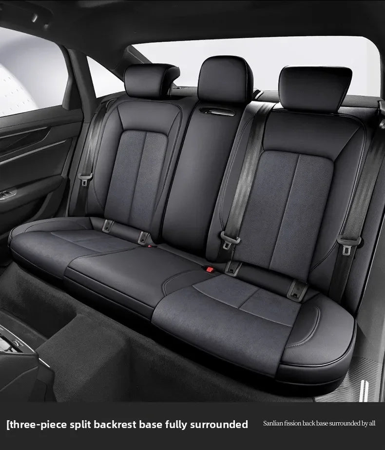 Custom Fit Full Luxury Car Seat Cover Car SUV Full Seat Set Perforated Genuine Leather for Various Models Contact Seller JJ208