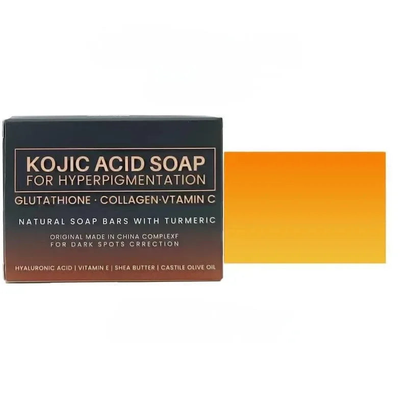 Kojic Acid Dark Spot Remover Whitening Soap Handmade Skin Care Deep Cleaning Moisturizing Cleansing Essential Soap Brighten Skin