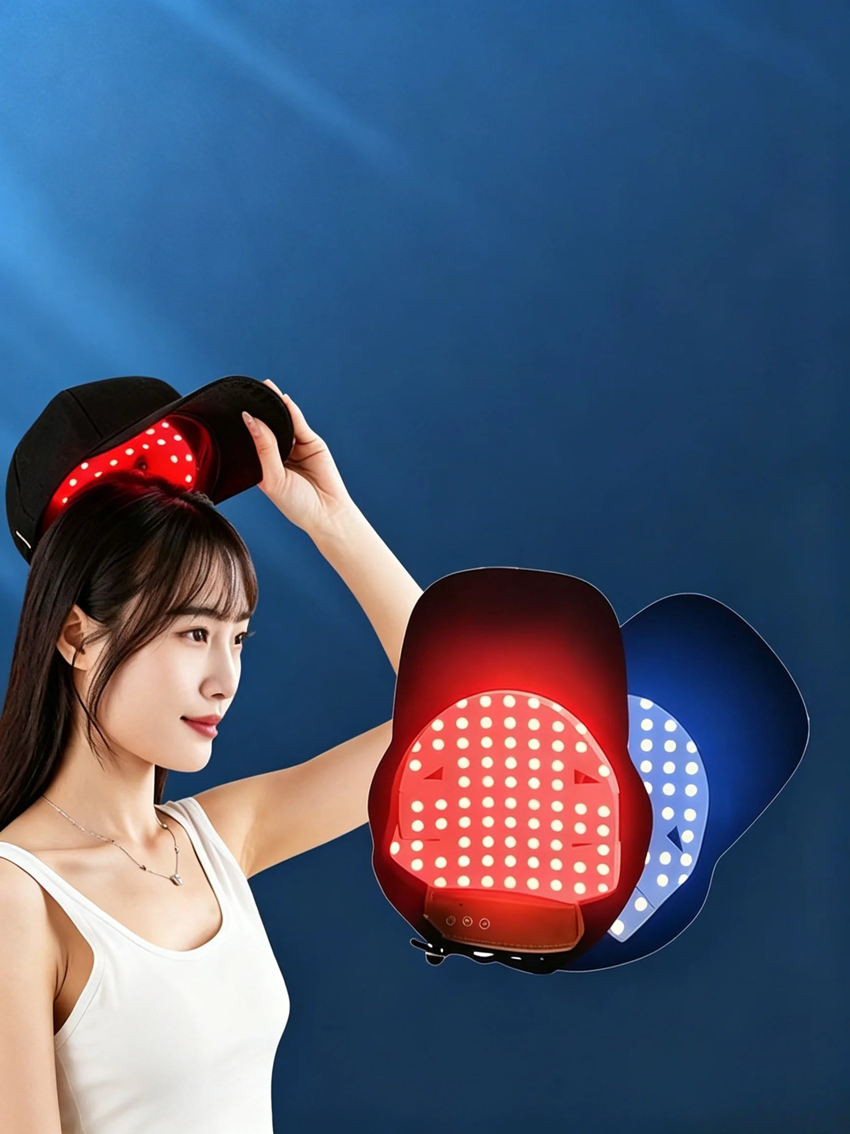 Multifunctional, Portable Beauty Device Cap, Detachable Design, Suitable for Use in Multiple Settings, Hair Care Device, Great Gift Idea
