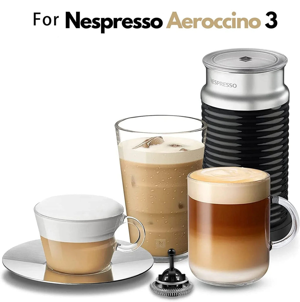 Milk Frother Replacement Parts Whisks for Nespresso Aeroccino Model 3/4 Stainless Steel Coffee Machine Milk Frother Accessories