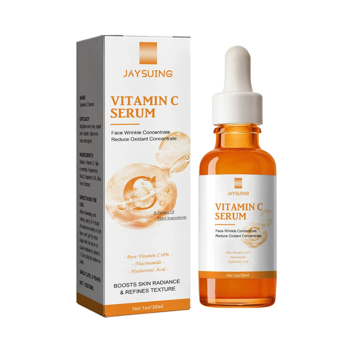 Vitamin C Whitening Serum Face Remove Dark Spots Freckles Fade Melanin Retinol Anti-wrinkle Essence Brightening Korean Skin Care