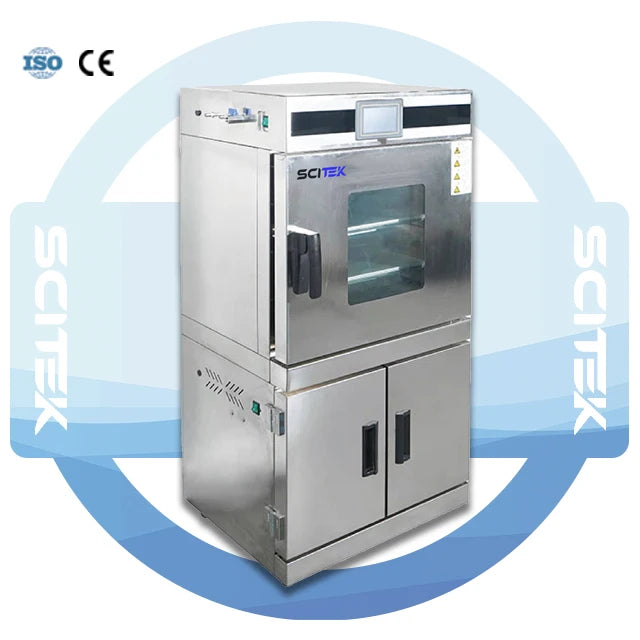 24L / 52L / 91L Vertical Vacuum Oven Four Sides Heating Small Vacuum Drying Oven With Digital Display