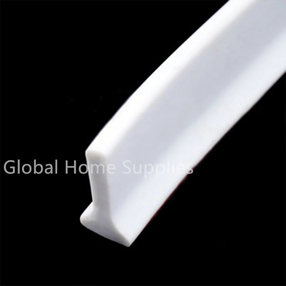 0.5-6M Bathroom Water Stopper Silicone Retaining Strip Water Shower Dam Flood Barrier Dry And Wet Separation Blocker