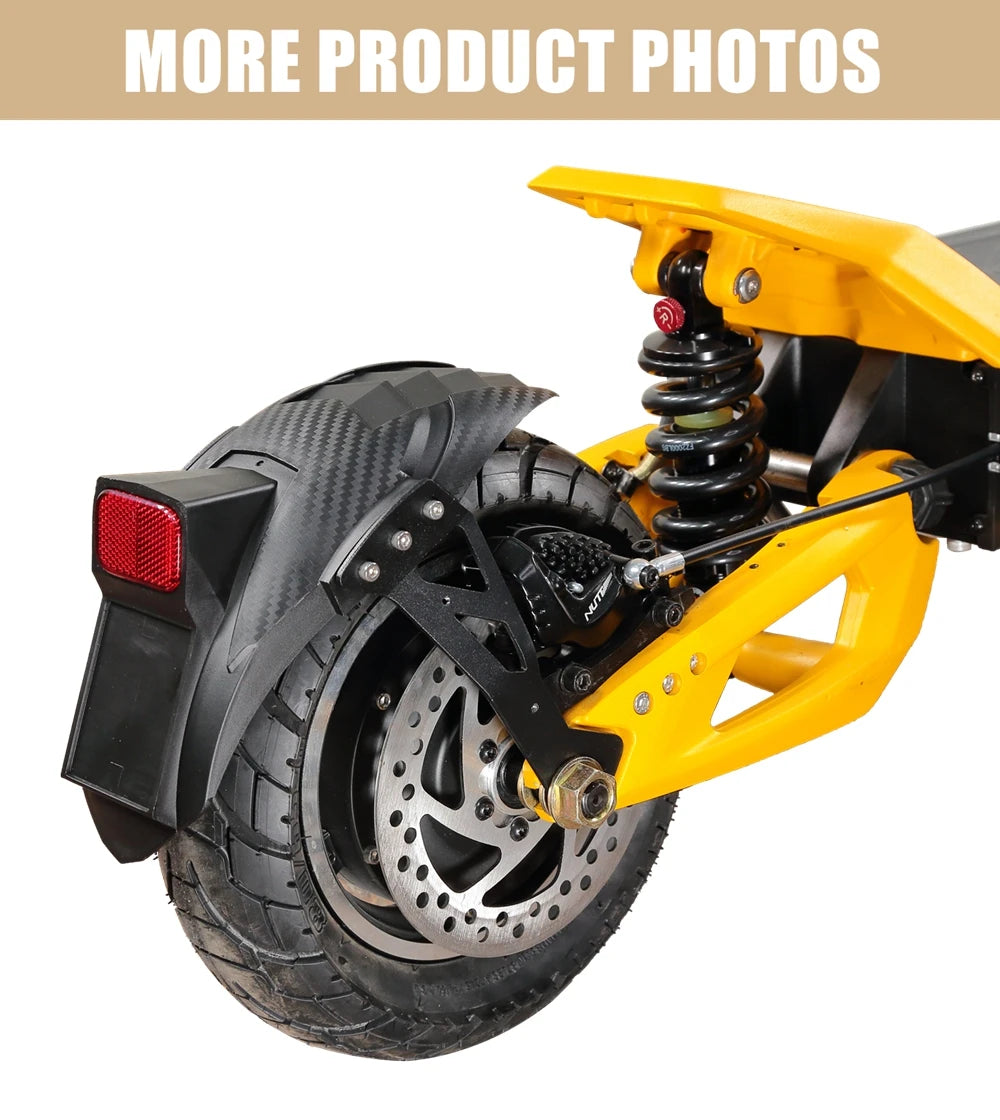 Original Upgraded Rear Mudguard for VSETT 10+ VSETT10 Plus Electric Scooter Fender Wheel Cover Tyre Wing Mud Guard Splash Board