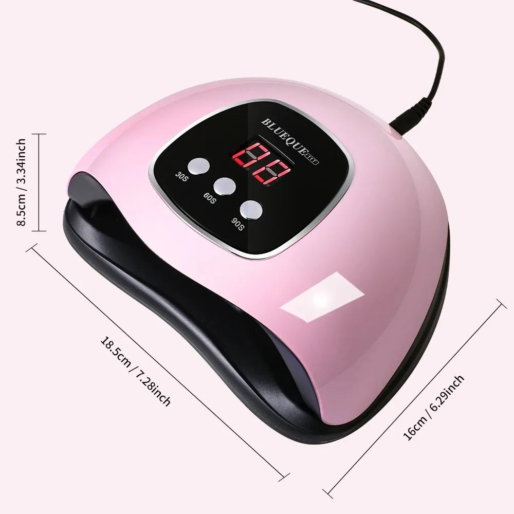 Professional Nail Lamp LED Manicure UV Lamp Nail Dryer for UV Gel LED Gel Nail Machine Smart Sensor USB Plug