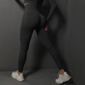 Women Sport High Waist Leggings Seamless Slim Leggings Gym Workout Female Tights High Elastic Butt Liftting Yoga Fitness Pants