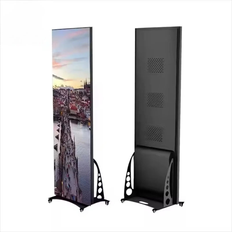 LEDIUP High Brightness P2 P2.5 P3 LED Electronic Poster Led Screen Smart Advertising Equipment Standing LED Display