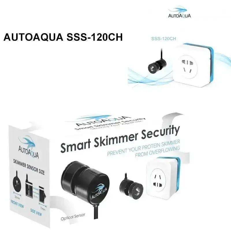 AUTOAQUA SSS-120CH Second Generation Egg Skimmer Explosion-Proof Controller, Intelligent Aquarium Automatic Anti-Overflow