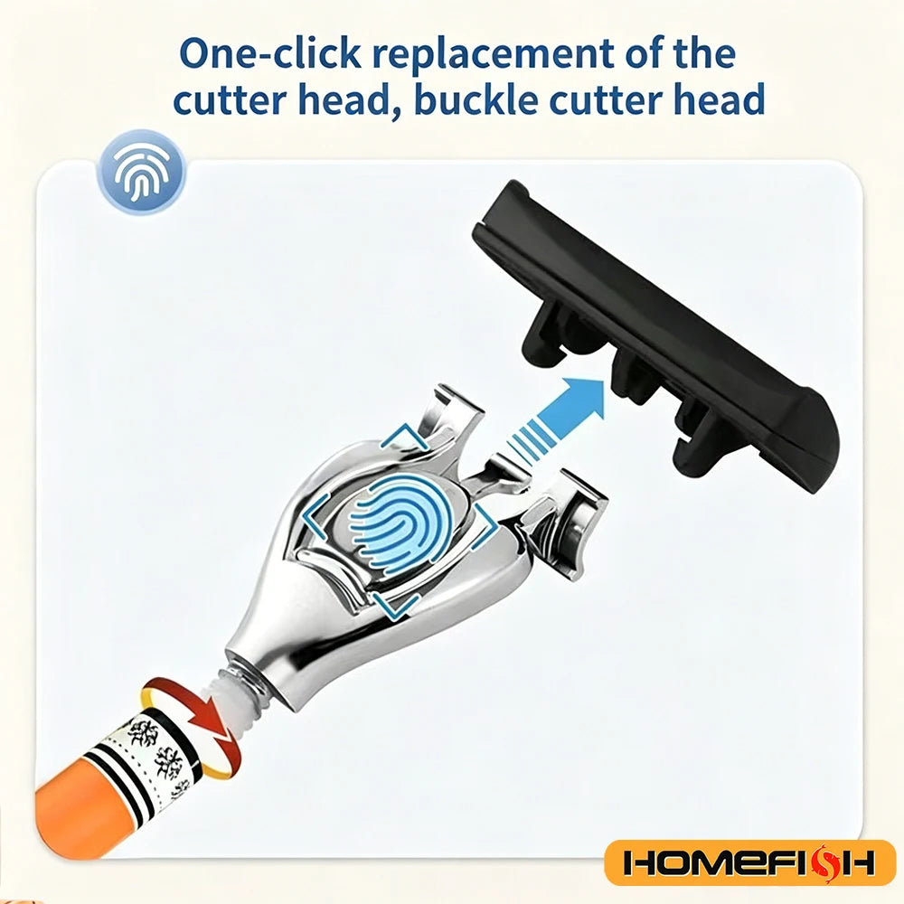 6-Layers Safety Razor Set High Quality Men Razor Sharp Stainless Steel Shaving Changeable Shaver Head Blade ﻿