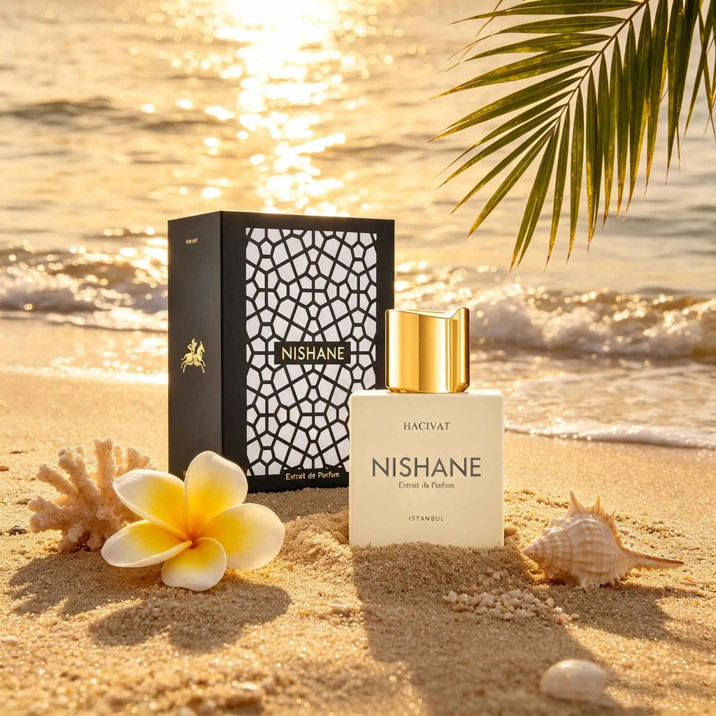 Nishane Hacivat Extrait De Parfum, Classic Citrus Soapy Woody Scent. Fresh Transparent Scent with Good Longevity. Minimalist Luxury Bottle, Unisex, Great for Those Who Love Clean, Calming Fragrance.