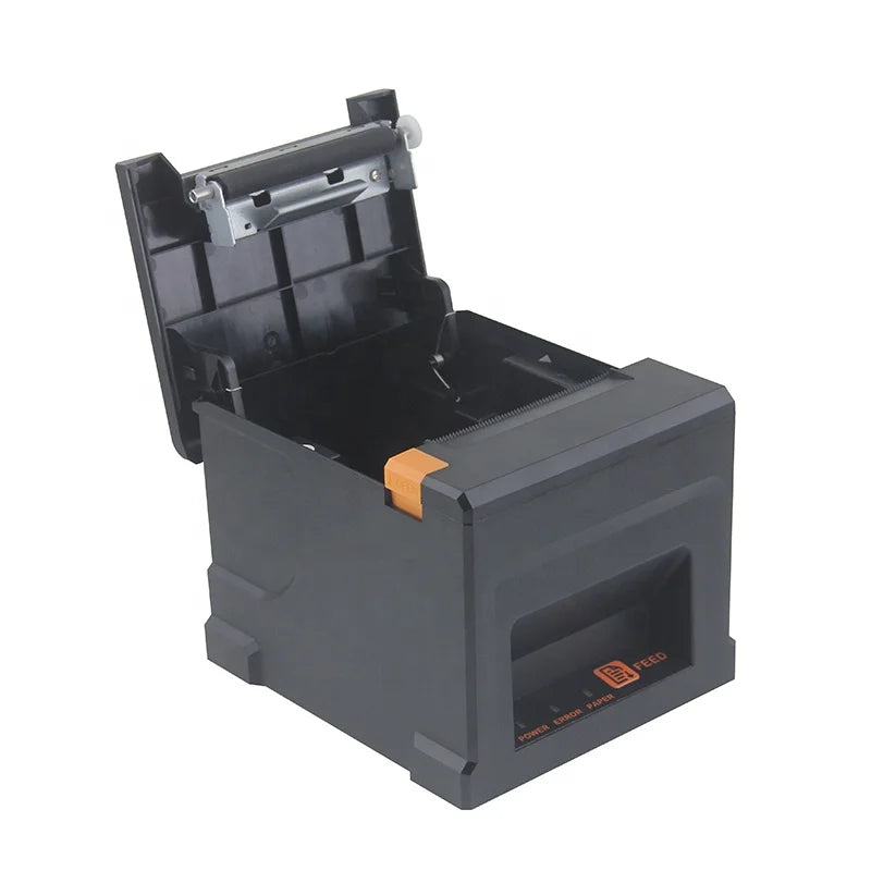 OEM ODM 230dpi 80mm USB Desktop Thermal Barcode Printing Receipt Printer for POS System in Stock