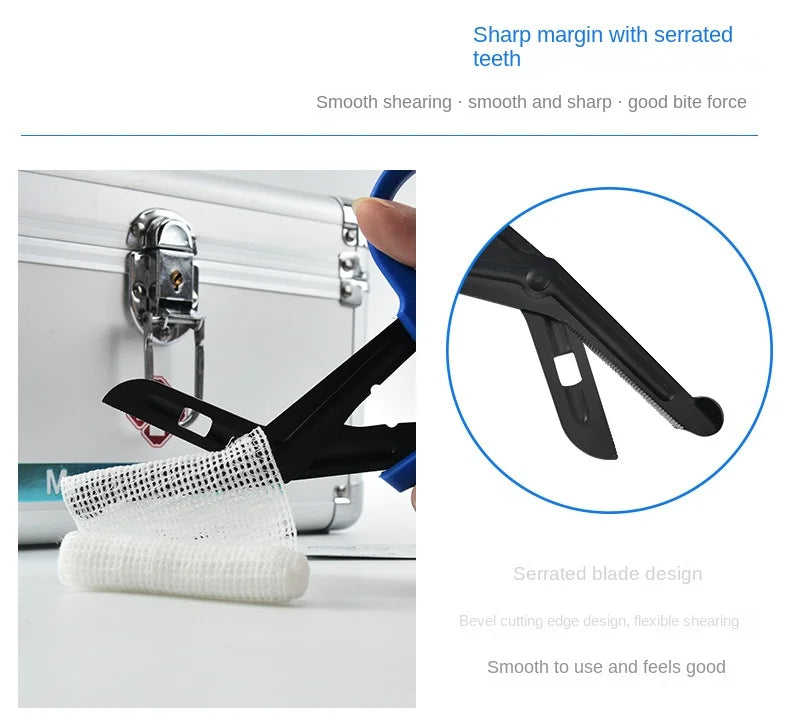 Camping Outdoor  gear tactical rescue Scissor trauma gauze Emergency First Aid Shears Paramedic bandage Medical Scissors Tools