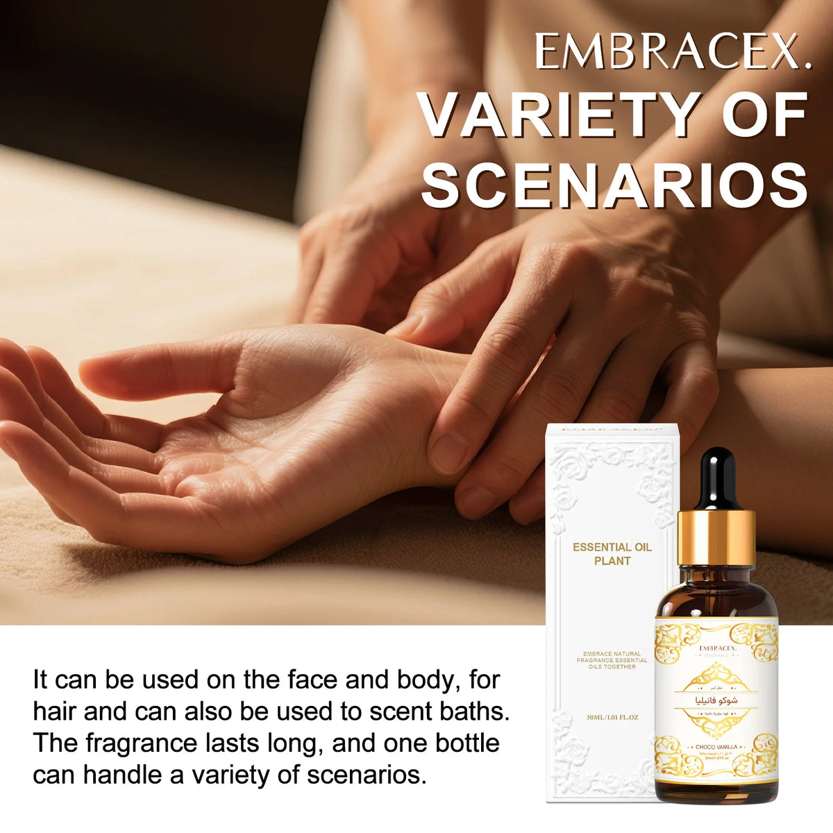 6 Type 30ml Fragrance Oils Massage Oils Skincare Arabic Aroma Oil Long Lasting Soap Making Diffusers Eid Al-Fitr Gifts
