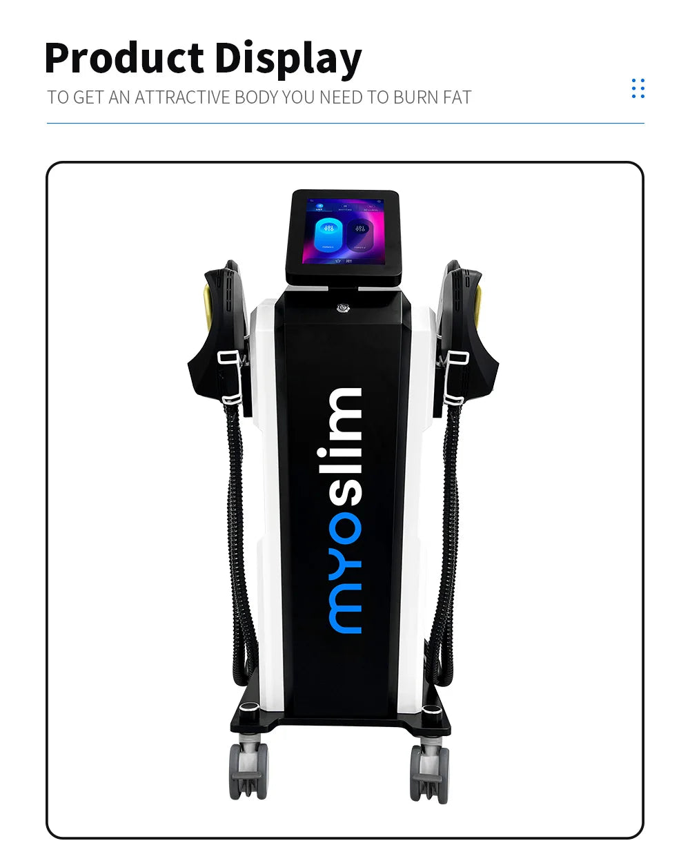 Professional EMS MYOslim Muscle Stimulation NEO 6500W RF Machine Body Sculpting Equipment Fat Burning Slimming