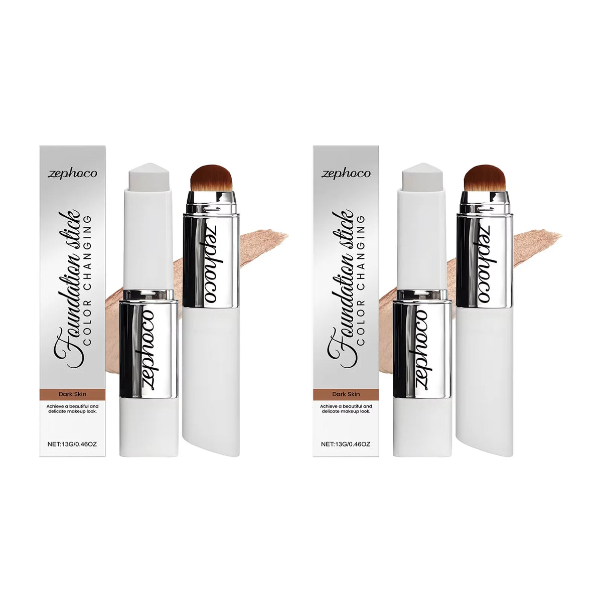 Foundation Stick Natural Persistent No Trace Makeup Feeling Even Skin Tone Invisible Pores Decorate Fine Lines Concealer Stick