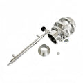 3" (76mm)OD91mm Sight Glass Rectification Module Set With Condenser And Thermowell Nipple  For Distillation,SS304