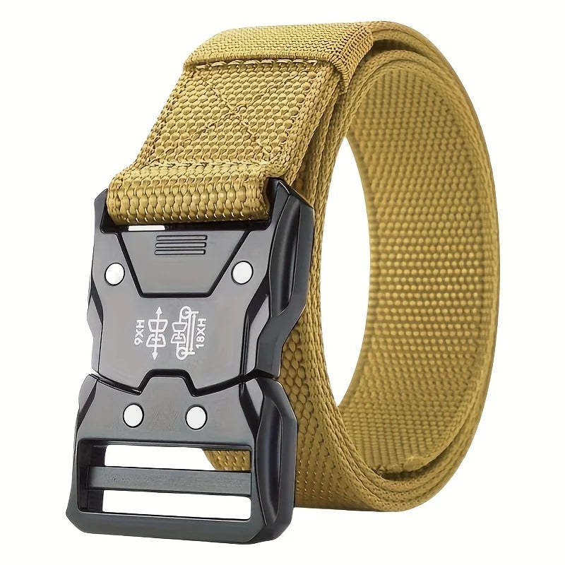 Men's Fashion Belt, Multi functional Outdoor Sports Belt, Outdoor Versatile Belt, Camping Leisure Belt