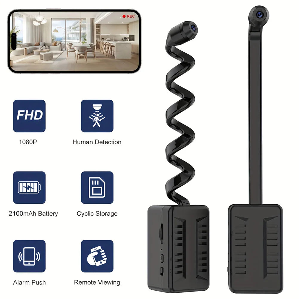 Security Camera 1080P Wireless Nanny Cam with Motion Detection Surveillance Camera for Baby & Pet Monitor