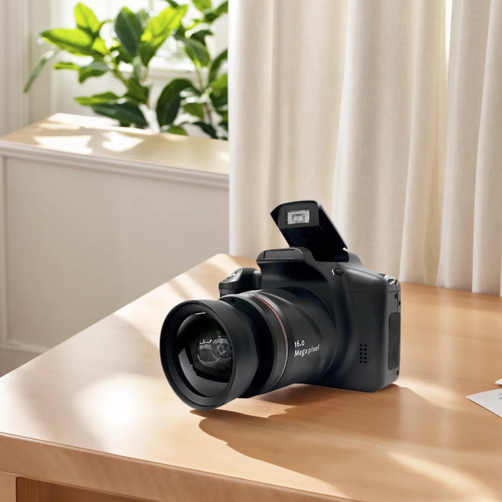 16MP Digital Camera with 2.4 Inch LCD Screen Video Camera 16X Digital Zoom Video Recorder for Photography and Video